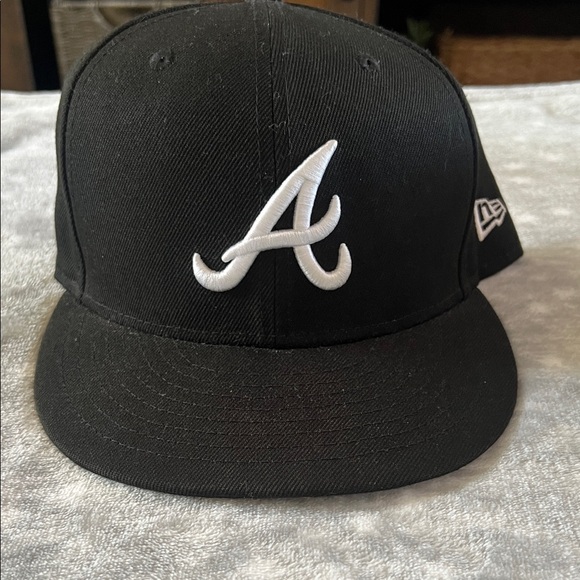 New Era Other - New Era Black Cap with White Embroidery